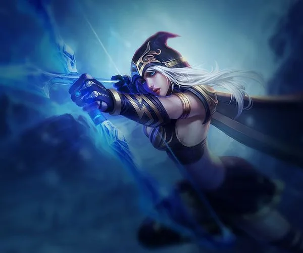 Ashe splash art