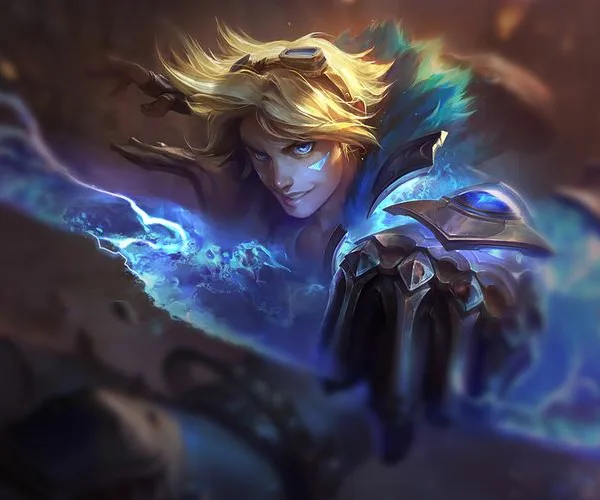 Ezreal splash art