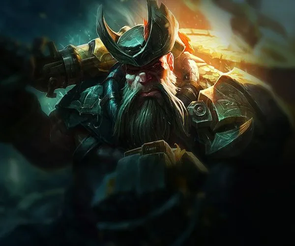 Gangplank splash art