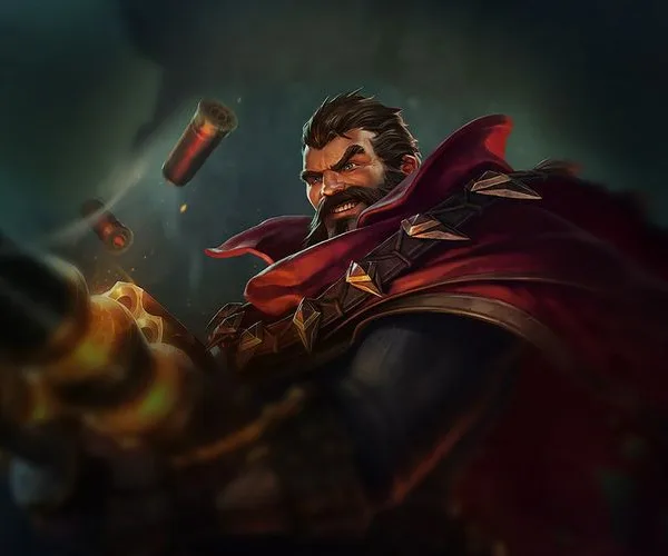 Graves splash art