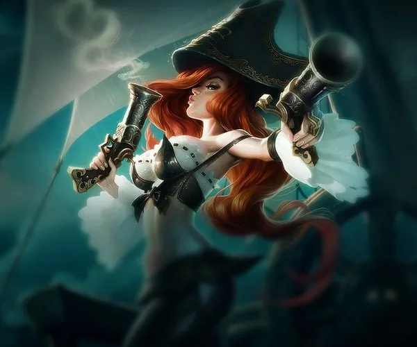 Miss Fortune splash art