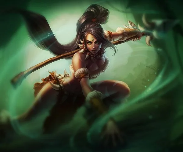 Nidalee splash art
