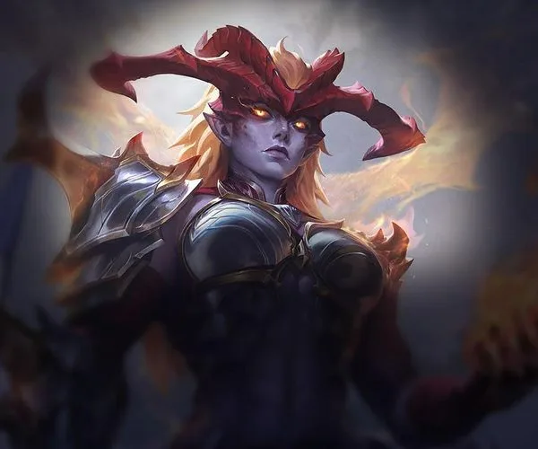 Shyvana splash art
