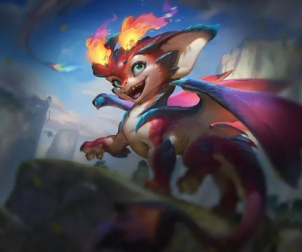 Smolder splash art