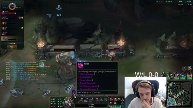 NattyNattLoL's stream on 19 October 2026