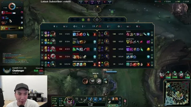 Doublelift's stream on 22 October 2026