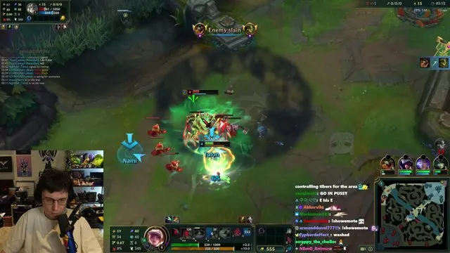 Caedrel's stream on 22 October 2026