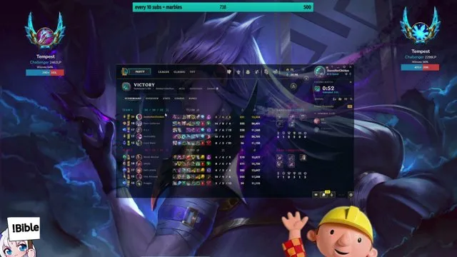 Tempest's stream on 30 October 2026