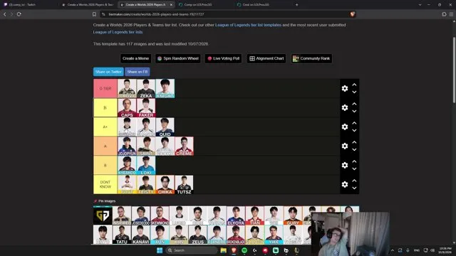 comp_lol's stream on 9 October 2026