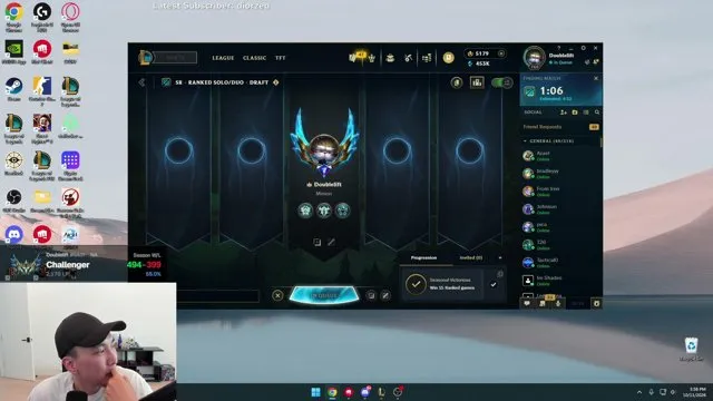 Doublelift's stream on 11 October 2026