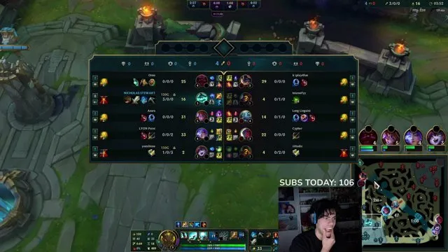 Dantes's stream on 17 October 2026