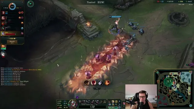 Tonirel's stream on 9 October 2026, 09:05 UTC