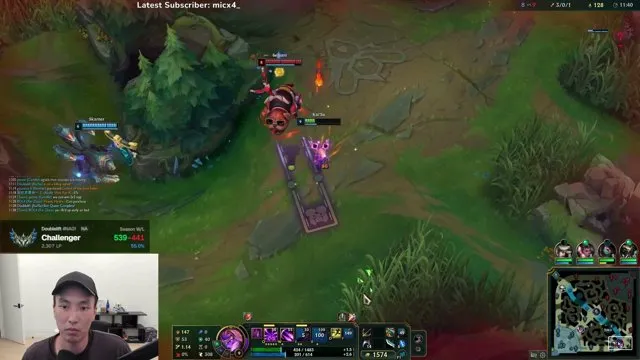 Doublelift's stream on 30 October 2026