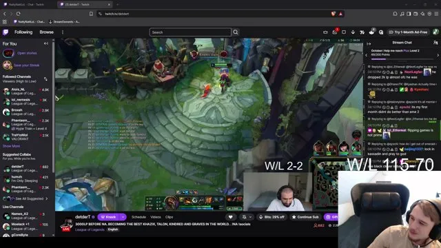 NattyNattLoL's stream on 5 October 2026