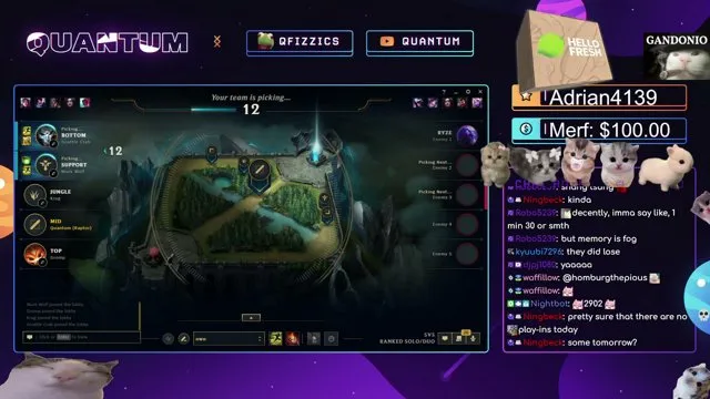 Quantum's stream on 16 October 2026
