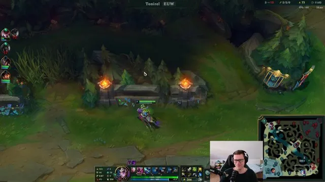 Tonirel's stream on 8 October 2026