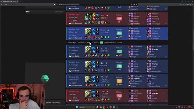 Sinerias's stream on 11 October 2026