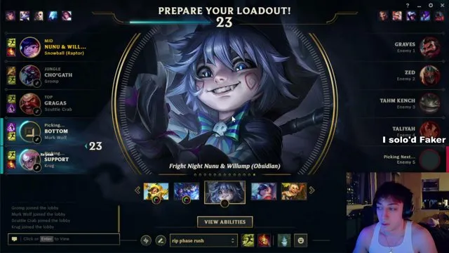 SnowballBarrage's stream on 29 October 2026