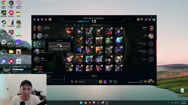 Doublelift's stream on 9 October 2026