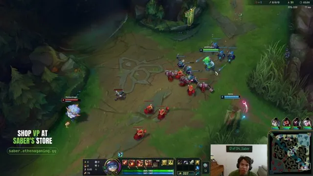 xFSN_Saber's stream on 19 October 2026