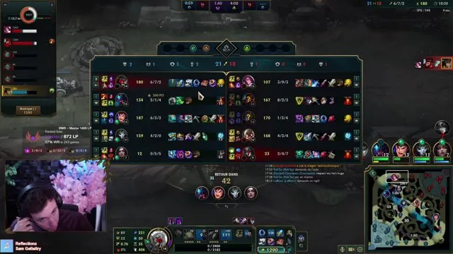 Sardoche's stream on 8 October 2026