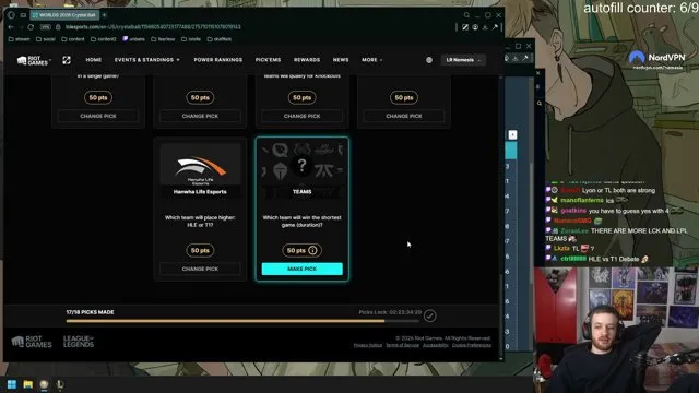 lol_nemesis's stream on 12 October 2026