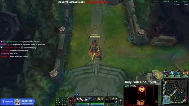 LLTrigger's stream on 14 October 2026