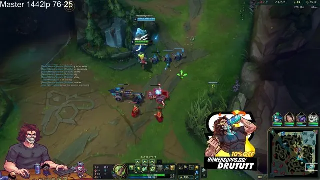 drututt's stream on 7 October 2026