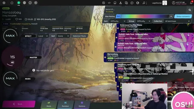 LegitKorea's stream on 19 October 2026