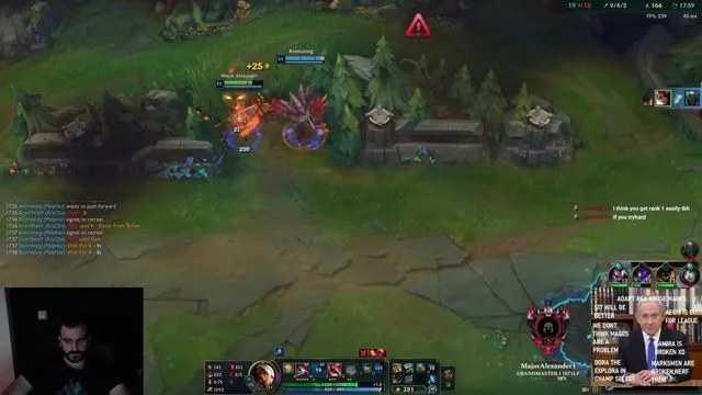 major_alexander's stream on 12 October 2026