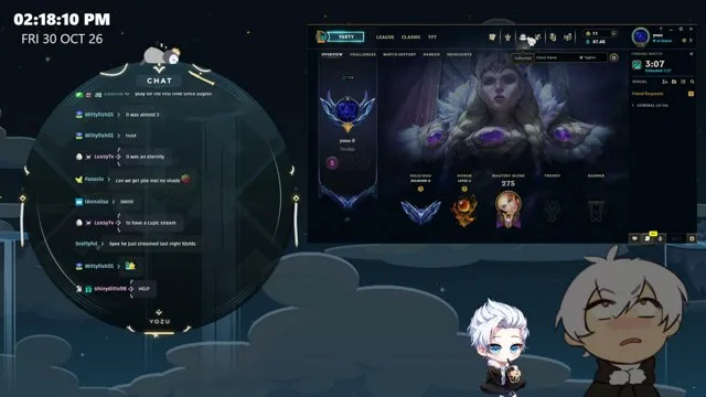 Yozu's stream on 30 October 2026