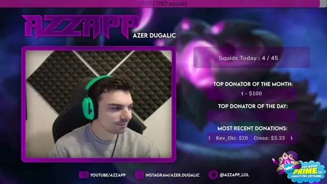 Azzapp's stream on 19 October 2026