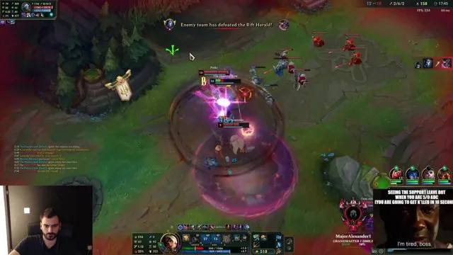 major_alexander's stream on 15 October 2026