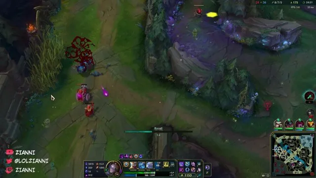 Zianni's stream on 19 October 2026