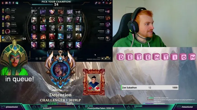 Detention's stream on 21 October 2026