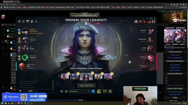 xFSN_Saber's stream on 15 October 2026