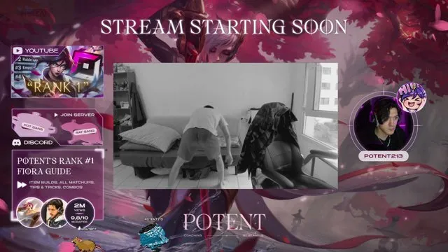 potent213's stream on 10 October 2026