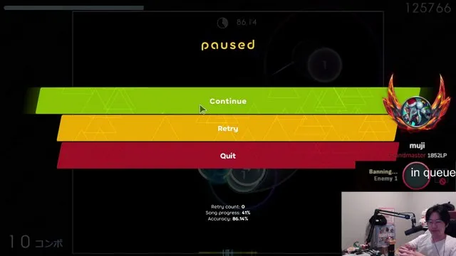 LegitKorea's stream on 12 October 2026