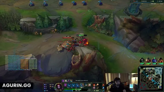 agurin's stream on 13 October 2026