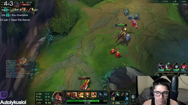 AutolykusLoL's stream on 5 October 2026