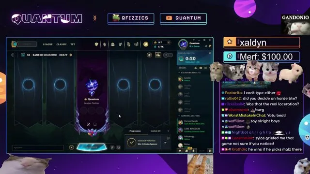 Quantum's stream on 13 October 2026