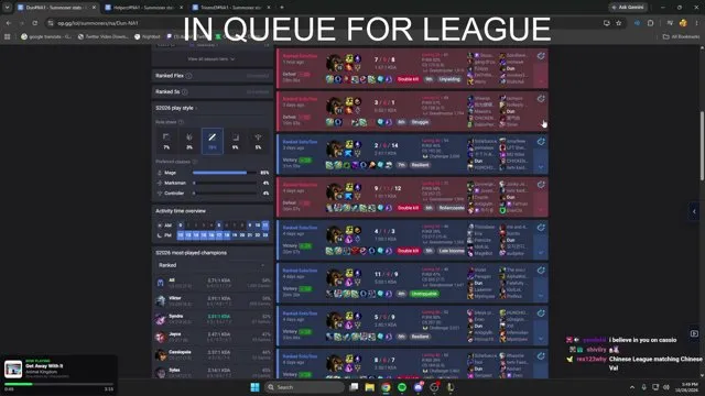 dunlol's stream on 26 October 2026
