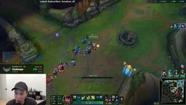 Doublelift's stream on 28 October 2026