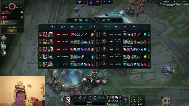 Scarra's stream on 20 October 2026