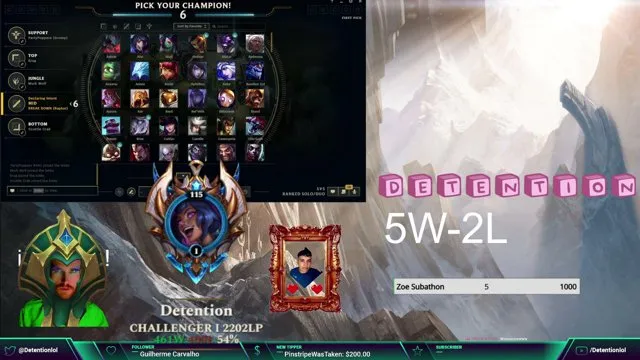 Detention's stream on 9 October 2026