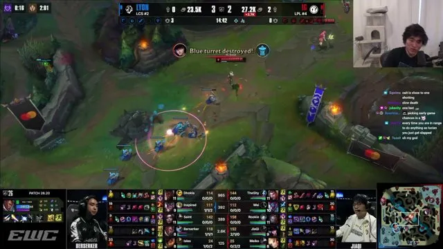 Pobelter's stream on 28 October 2026
