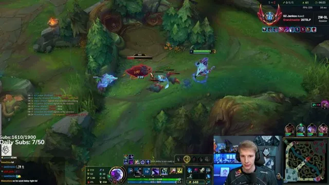 Jankos's stream on 30 October 2026