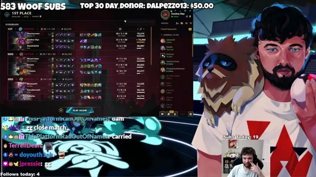 PekinWoof's stream on 27 October 2026