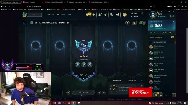 Karni's stream on 20 October 2026