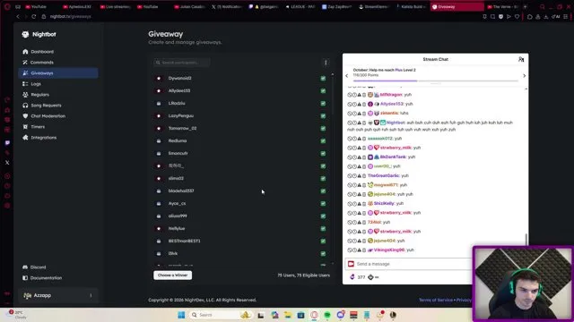 Azzapp's stream on 8 October 2026